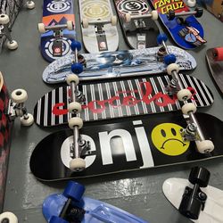 Blank Skateboard Decks And Graphic Completes 