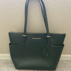 Green Michael Kors Purse