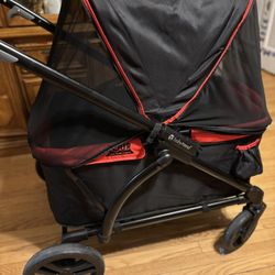 Baby Trend  Red Tour 2-in-1 Wagon Stroller 
