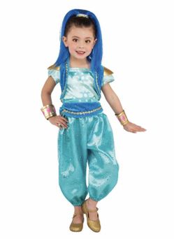 Shimmer & Shine: Shine Deluxe Toddler Costume 2T/3T or 3T/4T, NEW! Porch Pickup or Can Ship!