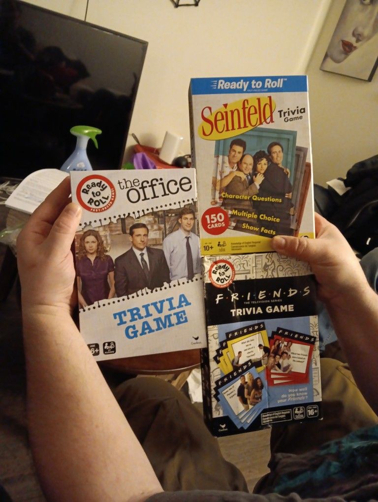 The Office, FRIENDS & Seinfeld Trivia Games