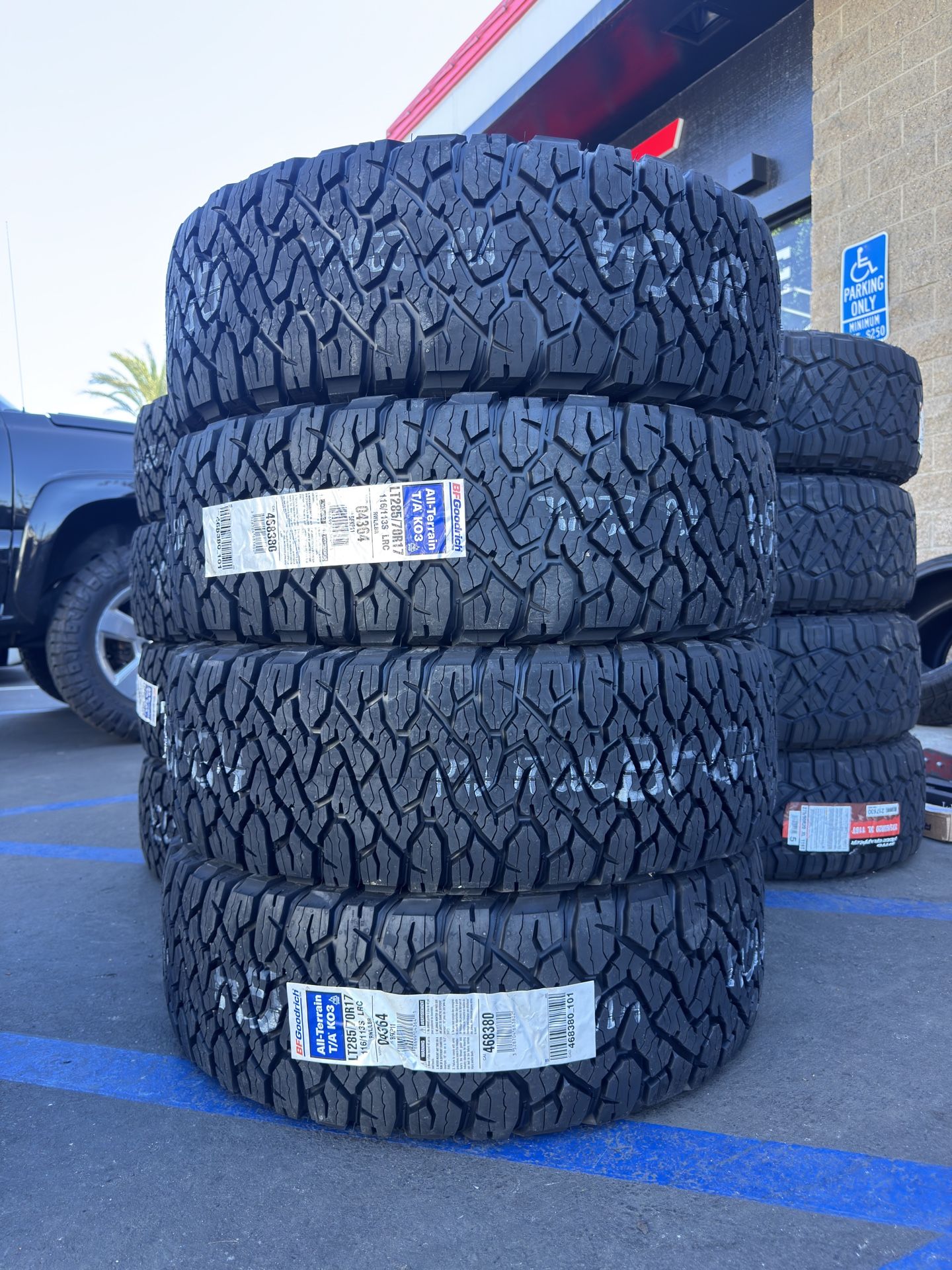 LT285/70/17 BFG K03 In Stock, Set Of 4