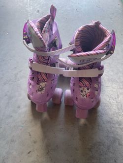Roller Derby Purple Adjustable Skates