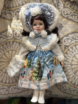 Vintage Porcelain Doll