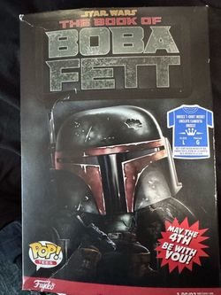 Funko pop boba fett t shirt size large