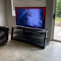 65” SONY  AND TV STAND