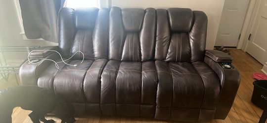 Electric Couch And Love Seat