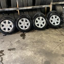 17” Gmc Rims And Tires 