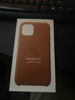 iPhone 11 Pro leather case