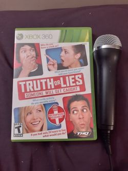 Xbox360 game ..truth or lies with microphone