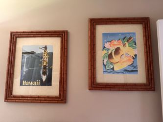 Vintage style Hawaiian prints