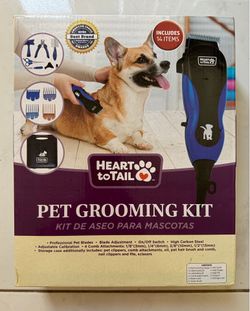 Brand New Heart to Tail Pet Grooming Kit