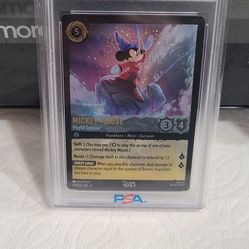 D23 Expo 2024 Disney Lorcana Promo Card PSA 9