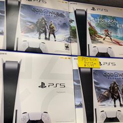 New Ps5 With Game 