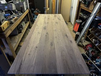 96X36 Black Walnut Table Top / Dining Table Top (unfinished 