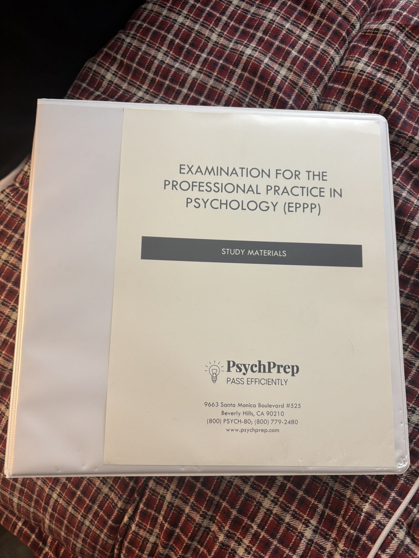EPPP Psych Prep Material