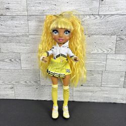 Rainbow High Cheer Series Sunny Madison Yellow Fashion Doll MGA 2019 Cheerleader
