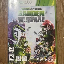 Plants vs Zombies Garden Warfare xbox 360 game