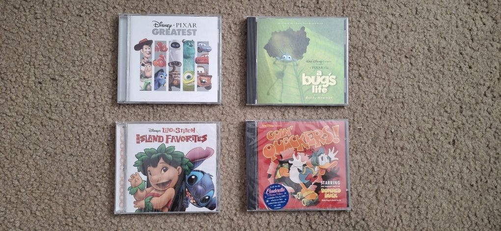 Disney & Pixar Music CD Bundle