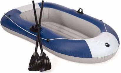 Sungear 2-Person Inflatable Boat with Oars