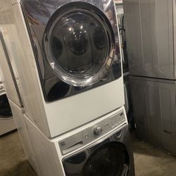 KENMORE XL CAPACITY WORKS LIKE NEW WASHER DRYER ELECTRIC SET SERVICED and CLEANED with WARRANTY