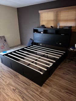 Free king size bed frame