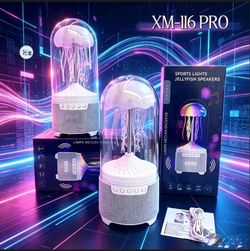 XM-116 PRO Jellyfish Speaker Lamp - White & Gray