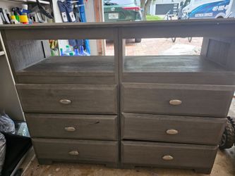 Gray cabinet