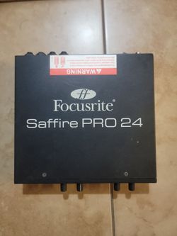“Studio Audio Interface Lot – MOTU, Focusrite, Alesis –