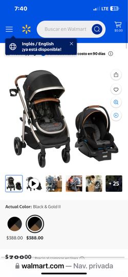 baby stroller and carseat