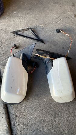 BMW e46 side mirror broken