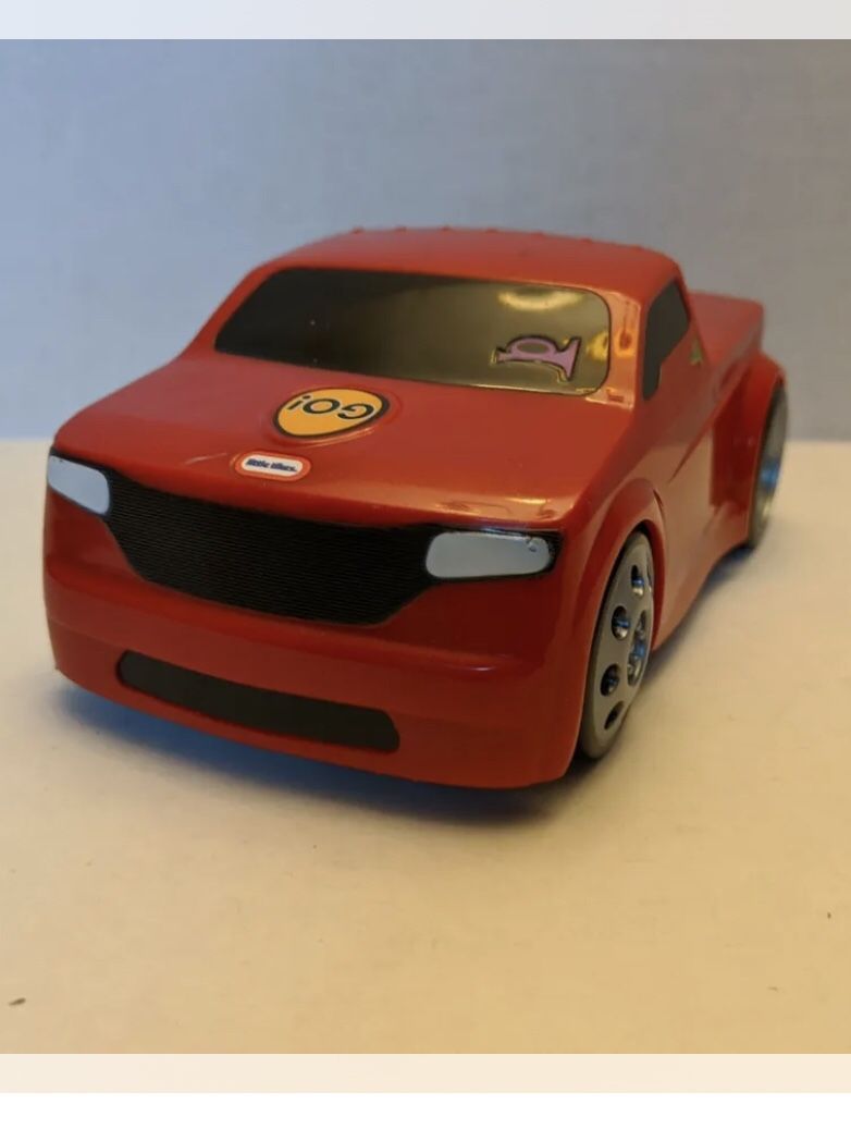 Little Tikes Touch N’ Go Racer - Red Truck - Honks, Engine Revs, & Wheels Spin!