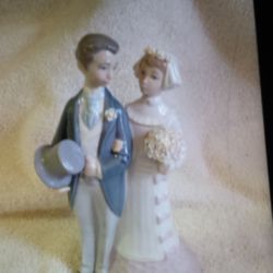 Lladro Bride and Groom.