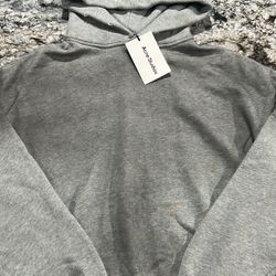 Acne Studios 1996 Stockholm Logo Hoodie Gray Size Md 