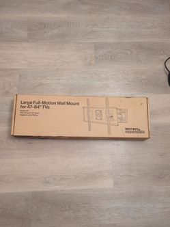 Large Full Motion Wall Mount for 47-84 Tvs