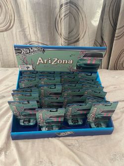 30 Mazda Miata Hot Wheels Silver Series Cars Arizona Iced Tea with Display & Price Tag $300 FIRM