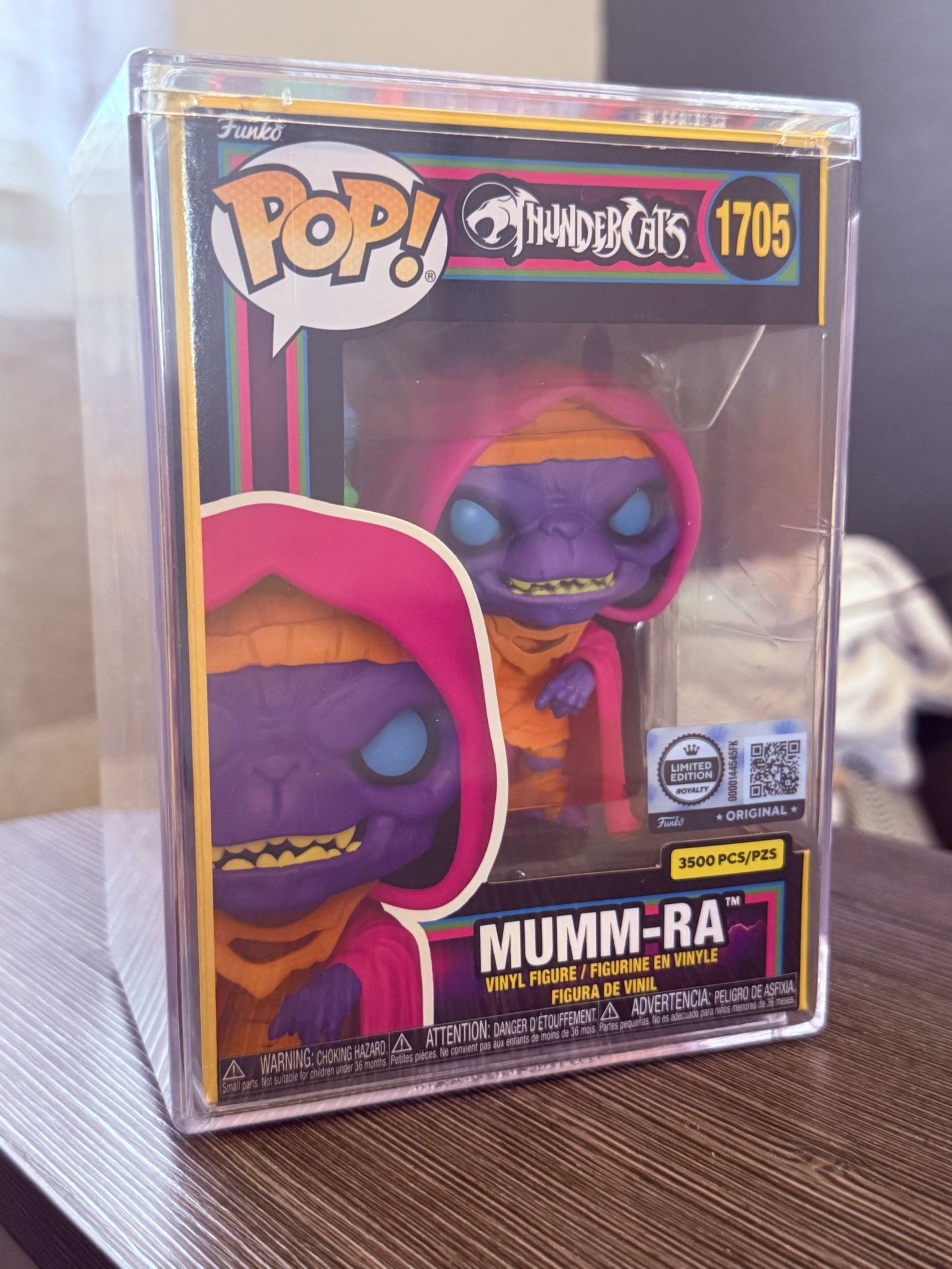 Funko Pop! Thundercats Mumm-Ra Blacklight 3500 Pcs NEW