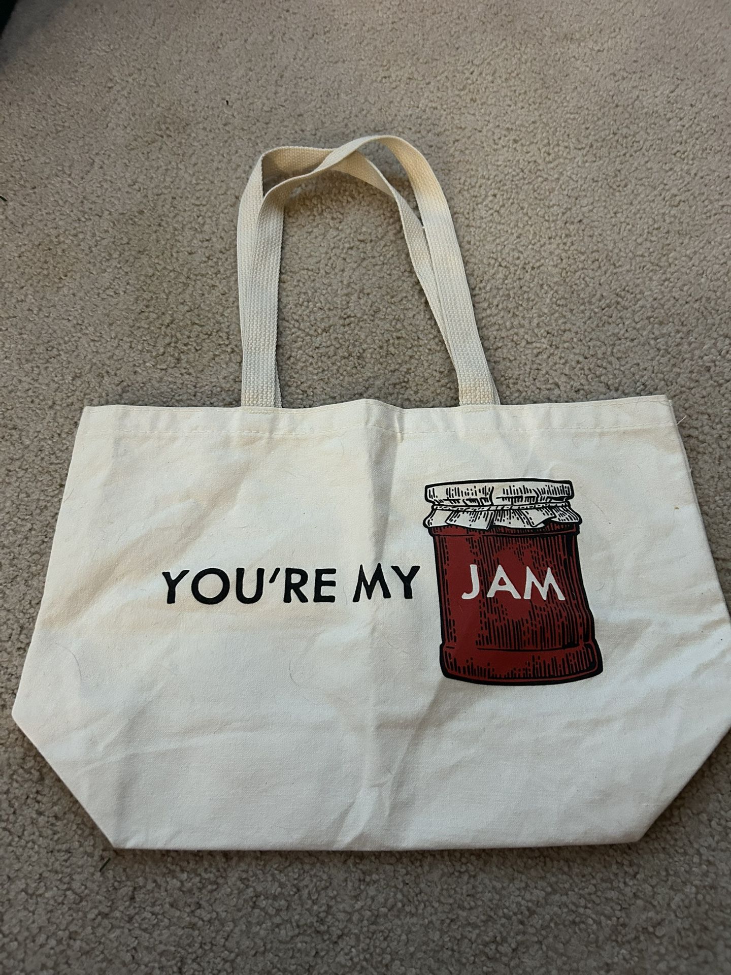 You’re My Jam Food Co-op Canvas Bag, reusable, Earth Friendly