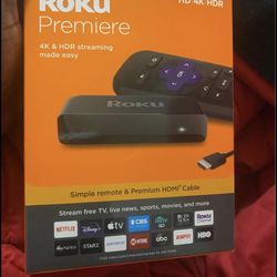 Tv Roku Plug in Access to all Channels Brand NEW