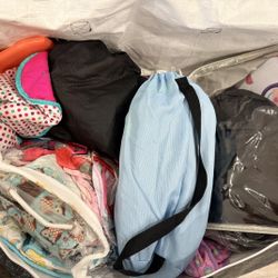 Jumbo Tote of Doll Accessories / Clothes Pretend Play Bundle