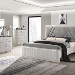 4 Piece King Aldgate Bedroom Set