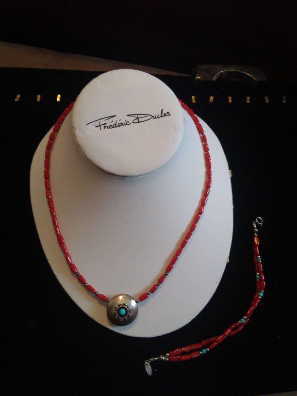 Navajo vintage necklace & bracelet