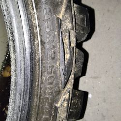 2 All terrain 35/12.5/24 tires 90 percent