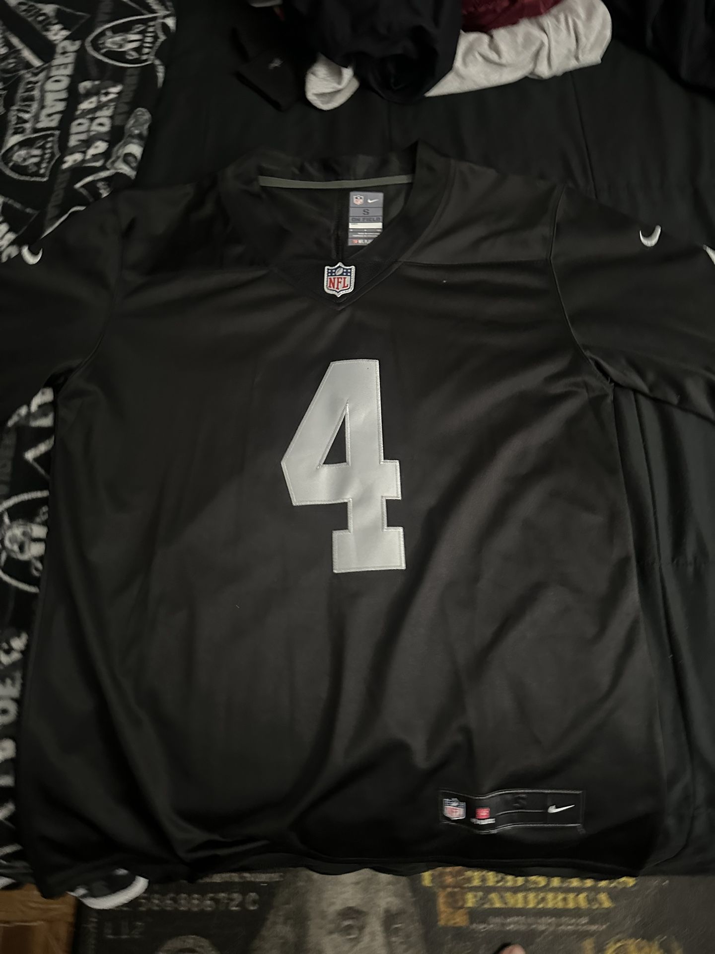 raiders Number 4 Jersey