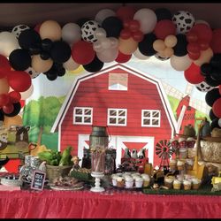 All You Need For A Farm Theme Birthday 