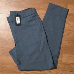 Bonobos Slate Blue Chinos - Adjustable Waistband Jogger Style