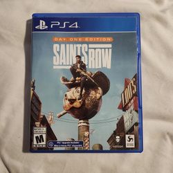 Saints Row PS4 & Playstation 5 Version Included
