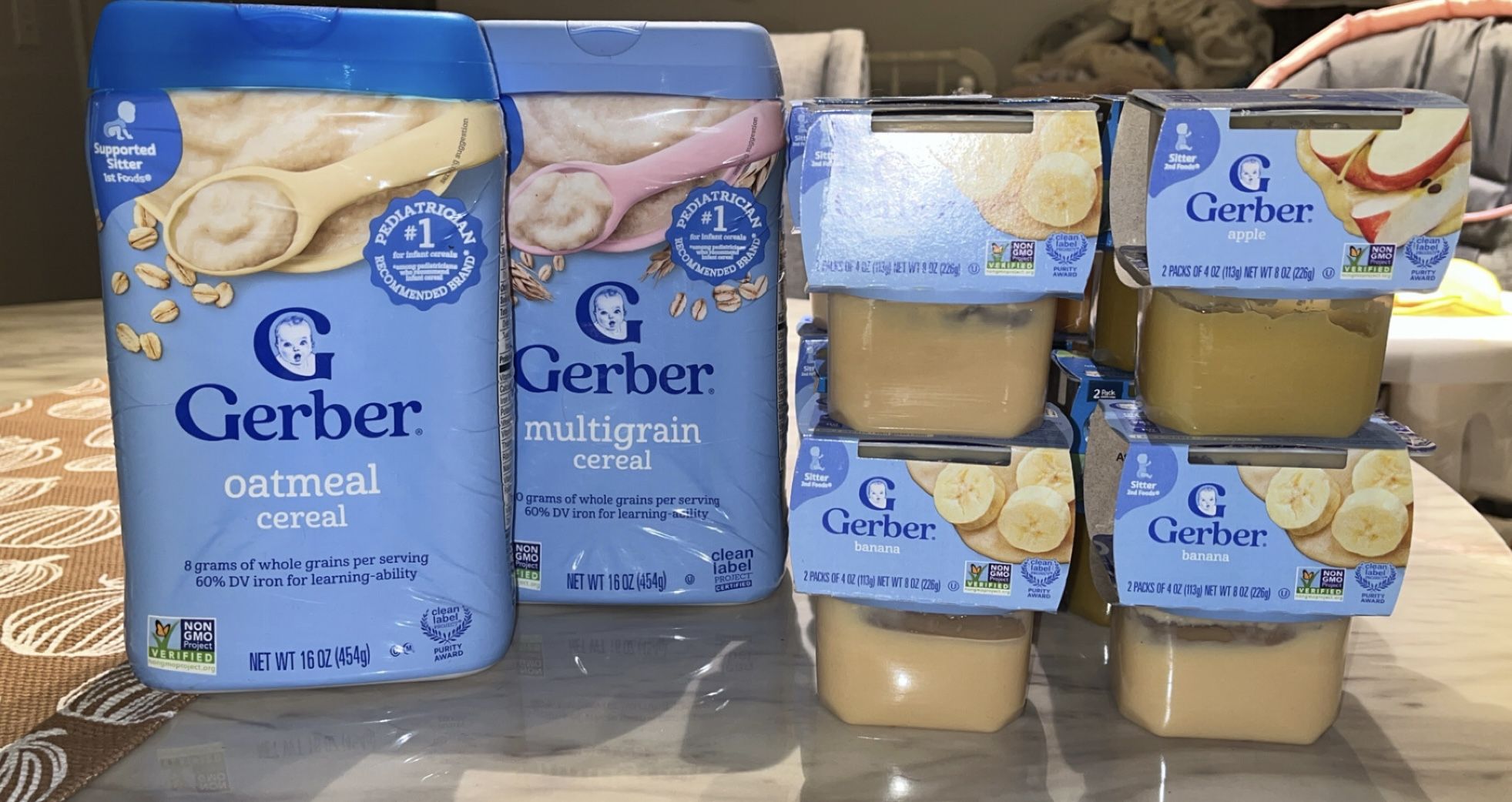 FREE GERBER BABY FOOD PACK