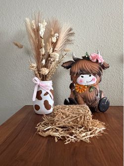 Cow Theme Baby Shower Decor