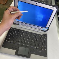 Rough Panasonic FZ-G1 Toughpad 10.1''  touchscreen laptop  Core i5-4310U 2.00Ghz  8GB RAM  240GB SSD Windows 10 pro 